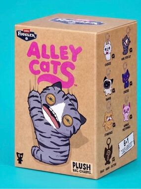 Fuggler Alley Cat Keyring 5” Ugly Monster Plush Collectable Blind Bag